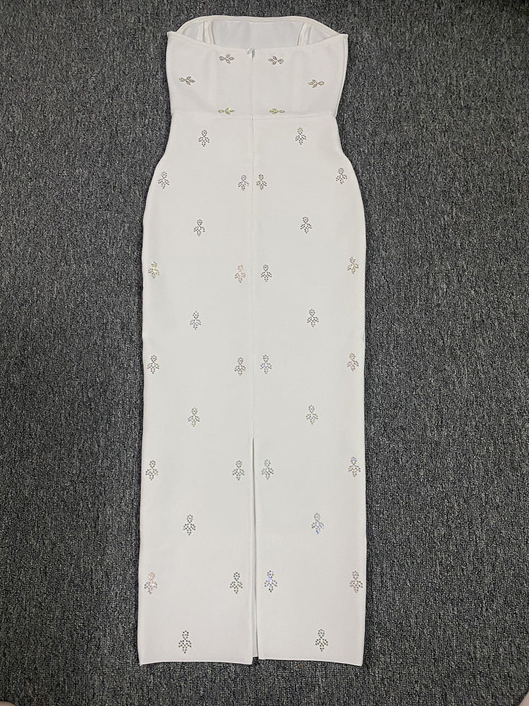 Tube Top Stretch Slim Bandage One-piece Dress