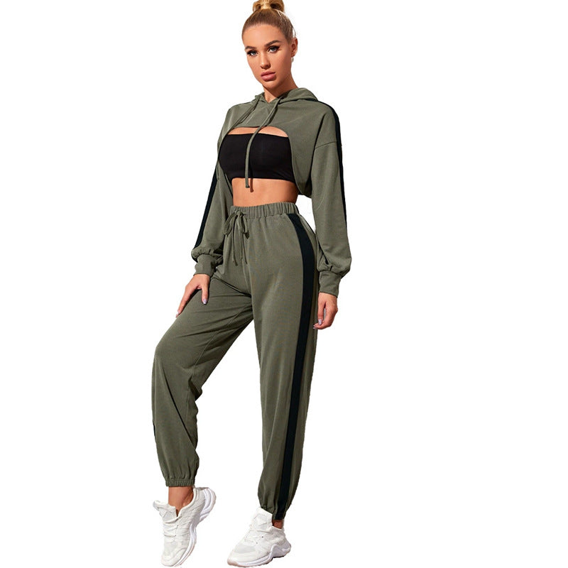 Fashion Loose Casual Sports Fitness Yoga Wear Suit