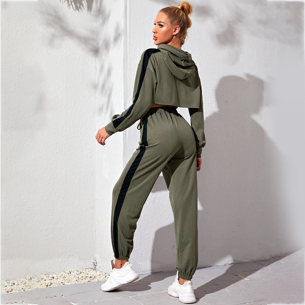 Fashion Loose Casual Sports Fitness Yoga Wear Suit
