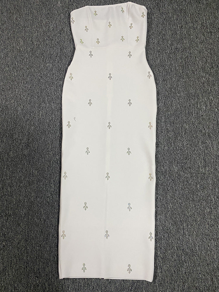 Tube Top Stretch Slim Bandage One-piece Dress